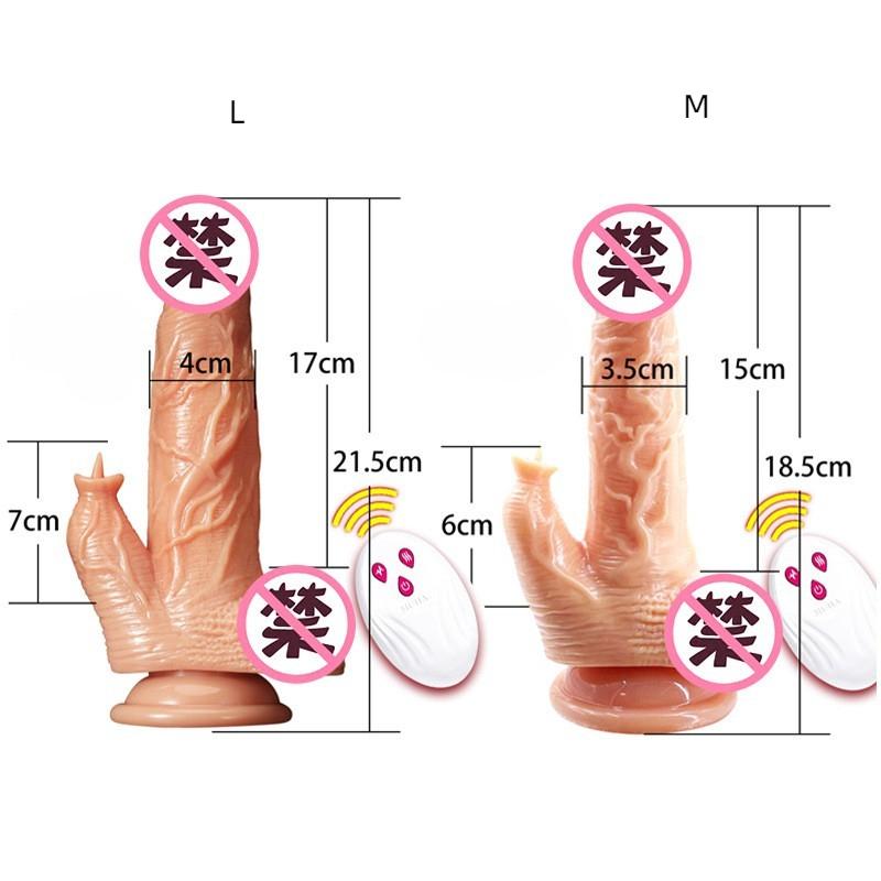 G-Punkt-Dildo-Vibrator, sexy Spielzeug für Frauen, Klitorisstimulator, Silikon-Penis mit starker Saugnapf-Rotation, warme Dildos, Sex