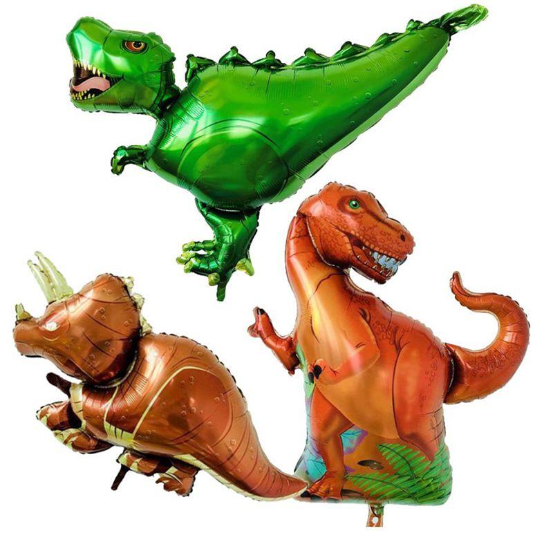 Dinosaur Large Balloons Helium Or Air Birthday Party Trex Raptor Balloons Foil