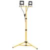 VidaXL LED Projector with Tripod 2x50 W Warm White