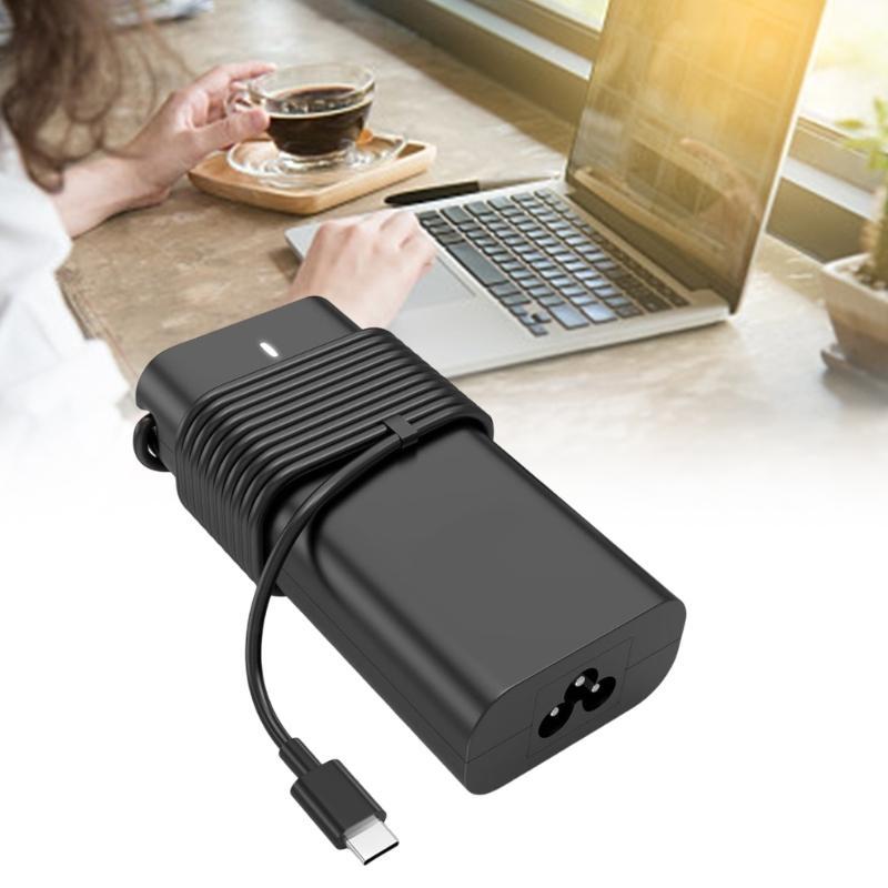 65W USB C Laptop Charger Power Adapter 100-240V For Latitude 5420 5430 5520 5530 with Fast Charging Capability