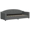 Daybed Dark Grey 80x200 Cm Fabric
