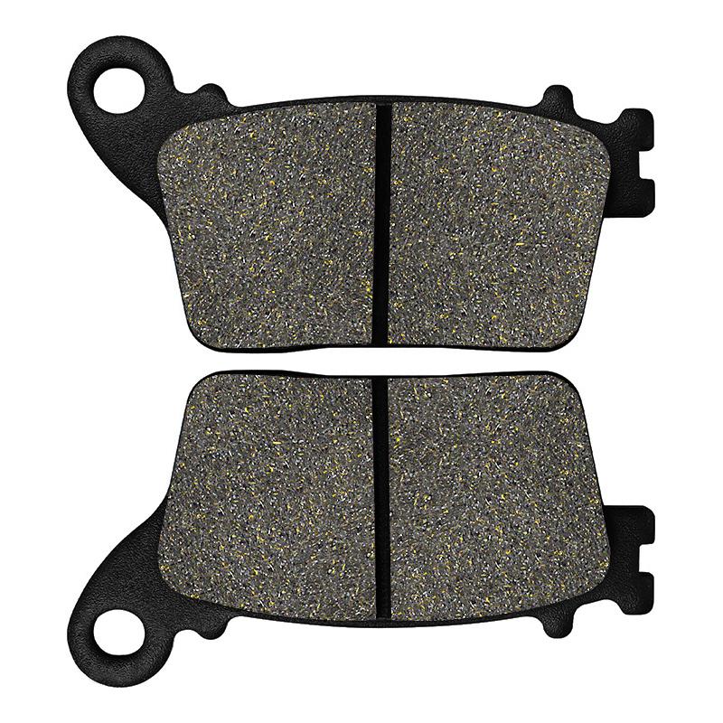 Cyleto Motorcycle Rear Brake Pads for Honda CB600F 07-13 CBR600F 11-13 CBR600RR Hannspree 07-21 CBR1000RR Fireblade 1000RR 06-21