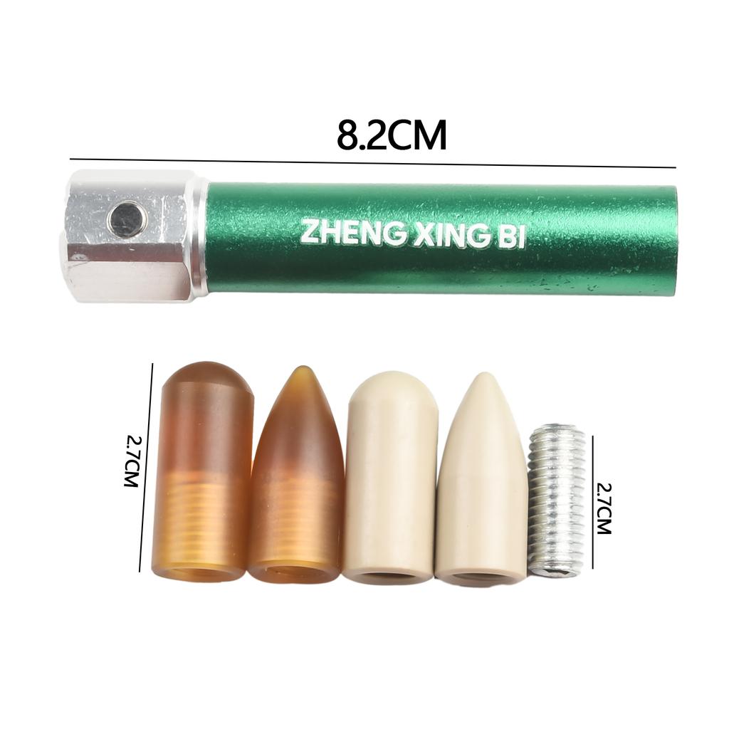 6Pcs Knock-Tools Tap Down Pen Car Paintless Dent Repair Hand Tool Removable Kit PEI Repairing Dents Tool Set With Screw