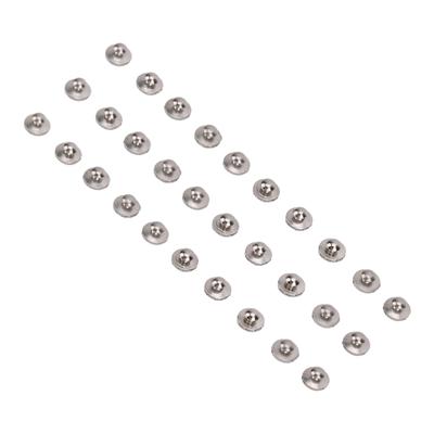 30pcs Dental Orthodontic Bondable Stainless Steel High Adhesive Strength Dental Care Buccal Tube