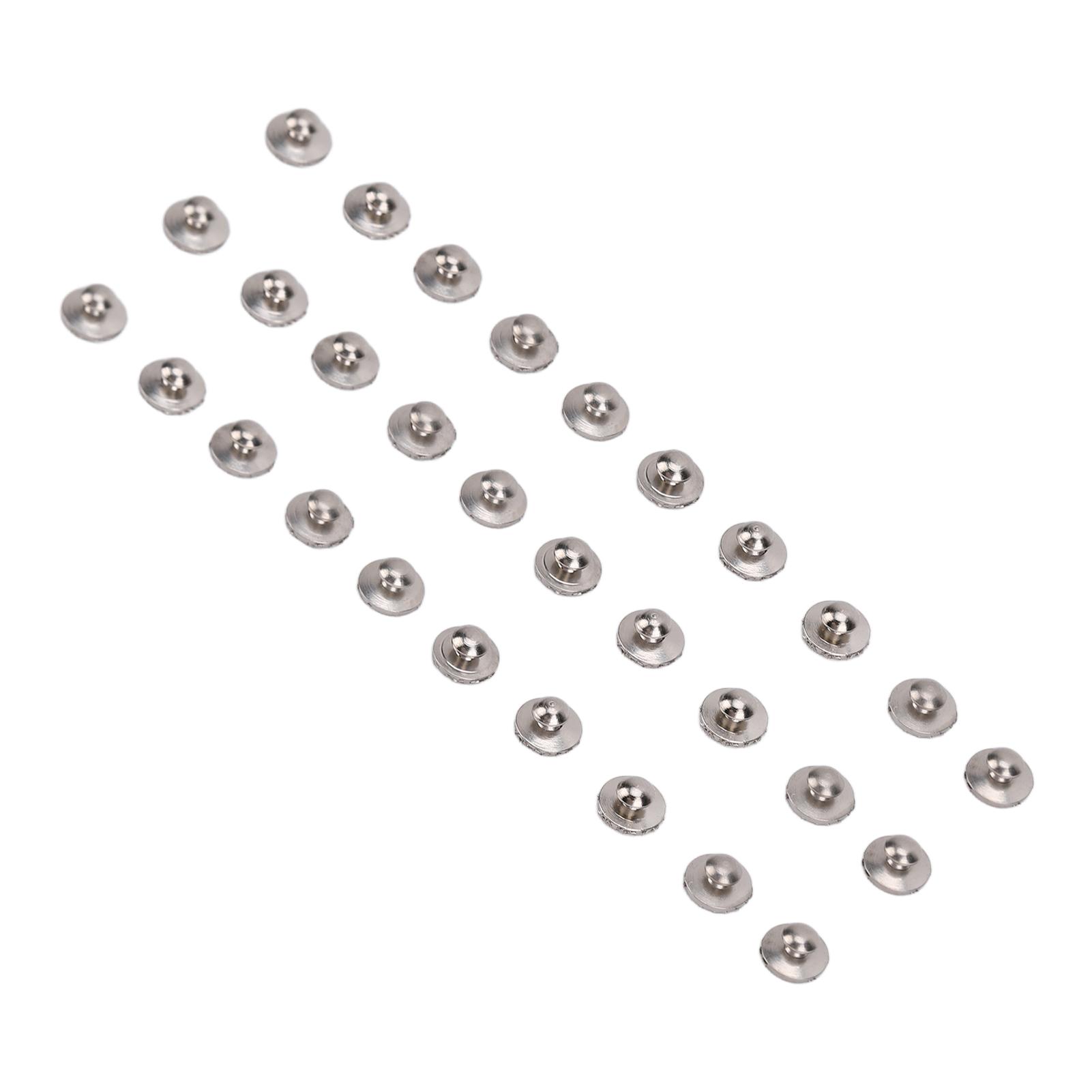 

30pcs Dental Orthodontic Bondable Stainless Steel High Adhesive Strength Dental Care Buccal Tube
