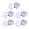 5Pcs Plastic Waterproof Cable Box with Rubber Plug IP55 Waterproof Plug Junction Wire Box