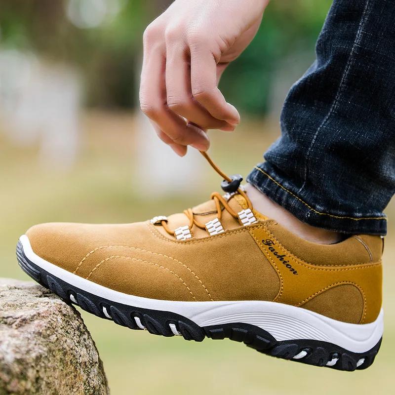 Модные мужские лоферы слипоны из замши — фото 7