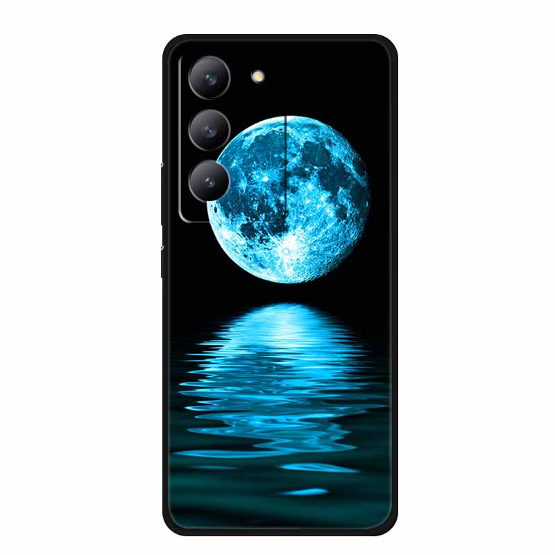 Phone Case For Redmi 15 4G Back Cover Case 6.9" Shockproof Black Silicone Soft Coque For Xiaomi Redmi 15 Case Redmi15 Funda Para