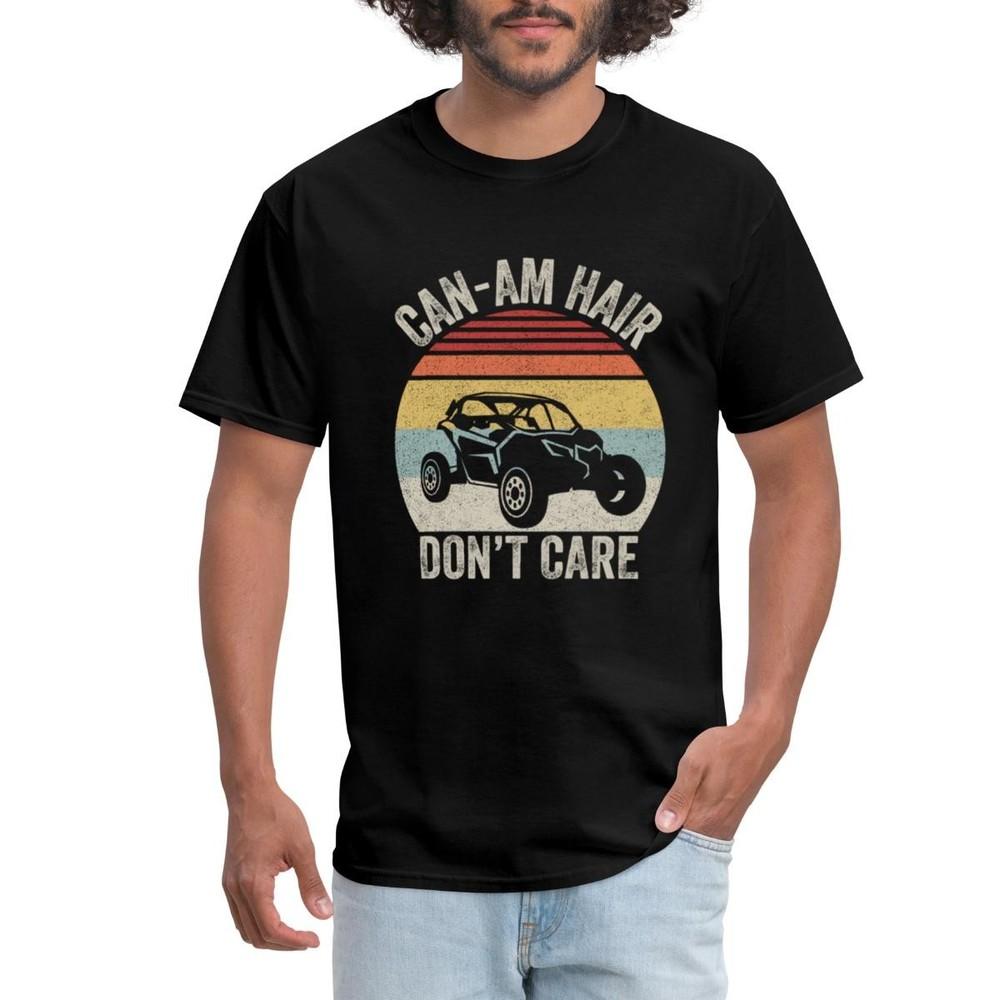 Can-Am Hair Don t Care Funny Vintage Men s T-Shirt S