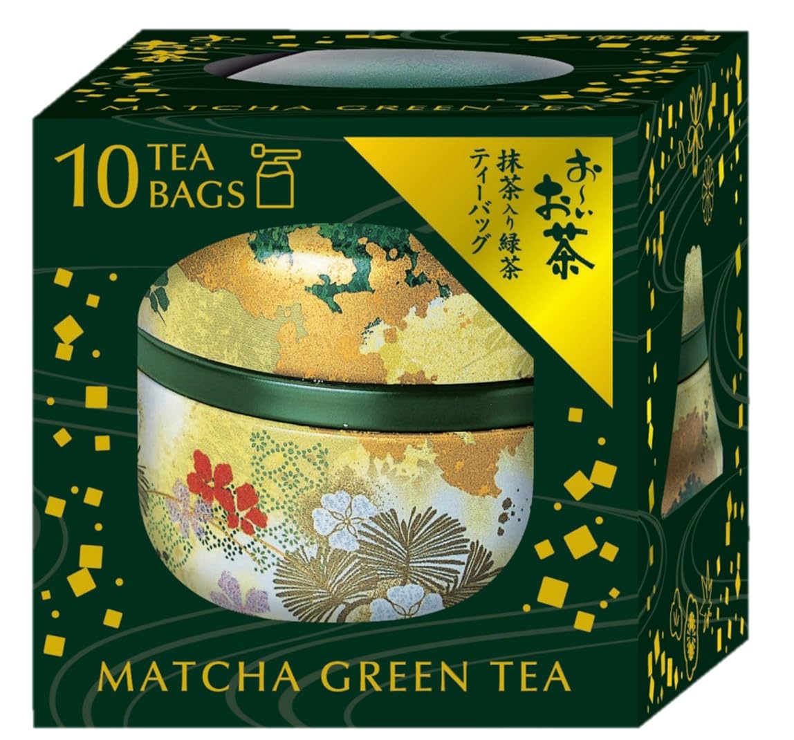 

Itoen Oi Ocha Tea Bag with Tea Can Green Tea with Matcha 1.8g x 10 bags