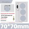 Silver Thermal Adhesive Printable Food Label