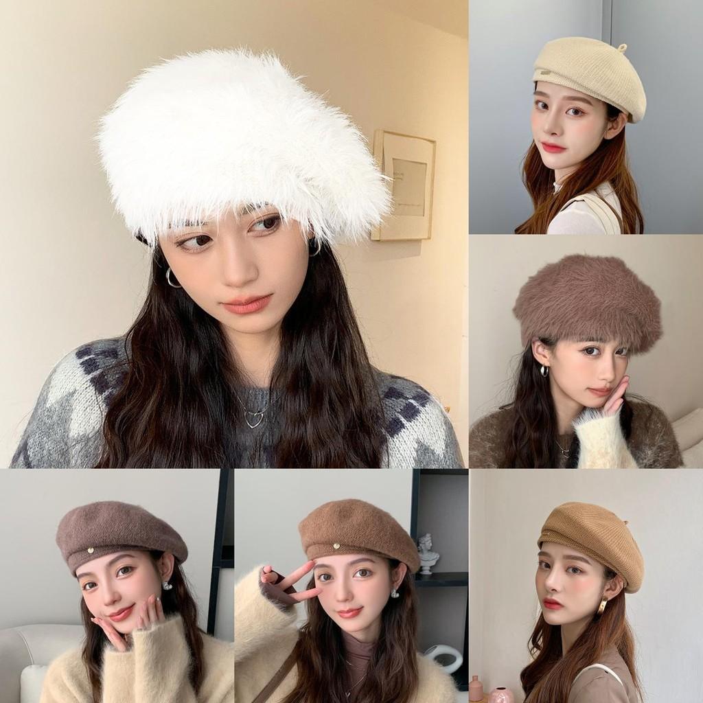 Uk Fashion Beret With Warm Breathable Material For Autumn Outdoor And Commuting