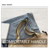 New Cloth Shoulder Bag Simple Large Capacity Messenger Bag Casual Trendy Beach Bag