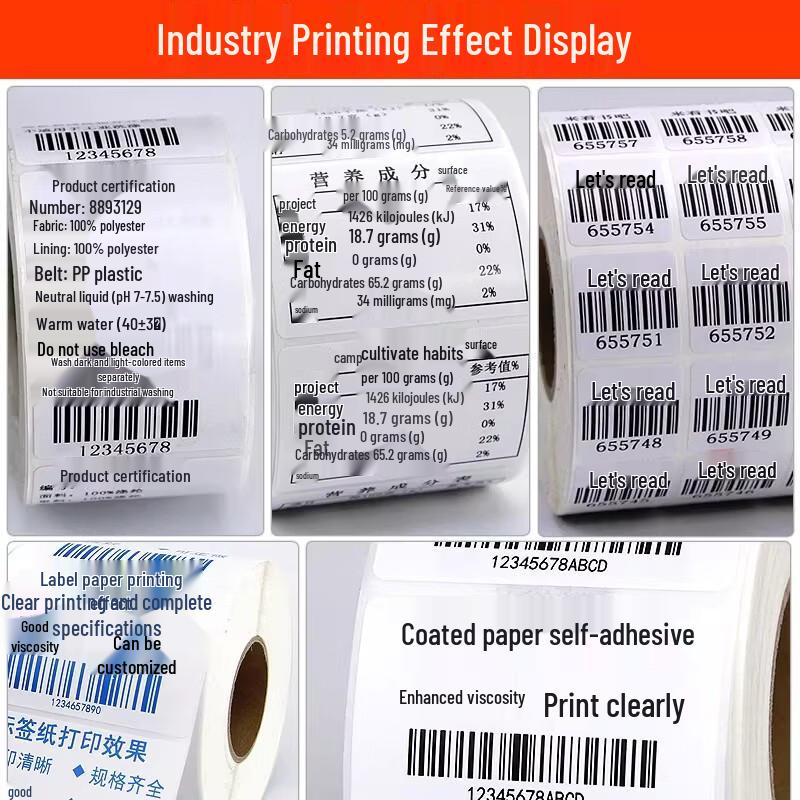 Coated Self-Adhesive Label Paper