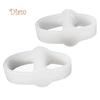FS 2 Pcs Soft Silicone Toe Straightener Separator Bunion Corrector Pain Relief Caring