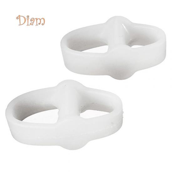 FS 2 Pcs Soft Silicone Toe Straightener Separator Bunion Corrector Pain Relief Caring