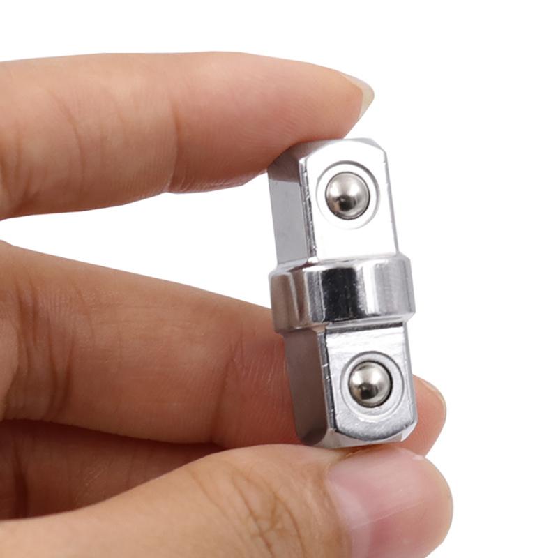 3/8" Socket Sleeve Adapter Double Socket Outer Square Adapter For Auto Repair Home Improvement Ships