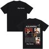 Rauw Alejandro Coca Nuestra Graphic T Shirt Men's Hip Hop Fashion Short Sleeve T-shirts 100% Cotton Oversized T-shirt Streetwear