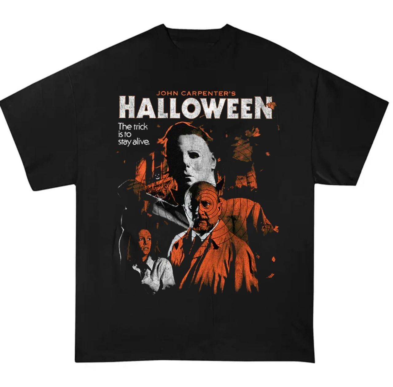 NEW! Michael Mye Horror Character Shir Unisex Graphic Halloween Gift XXL