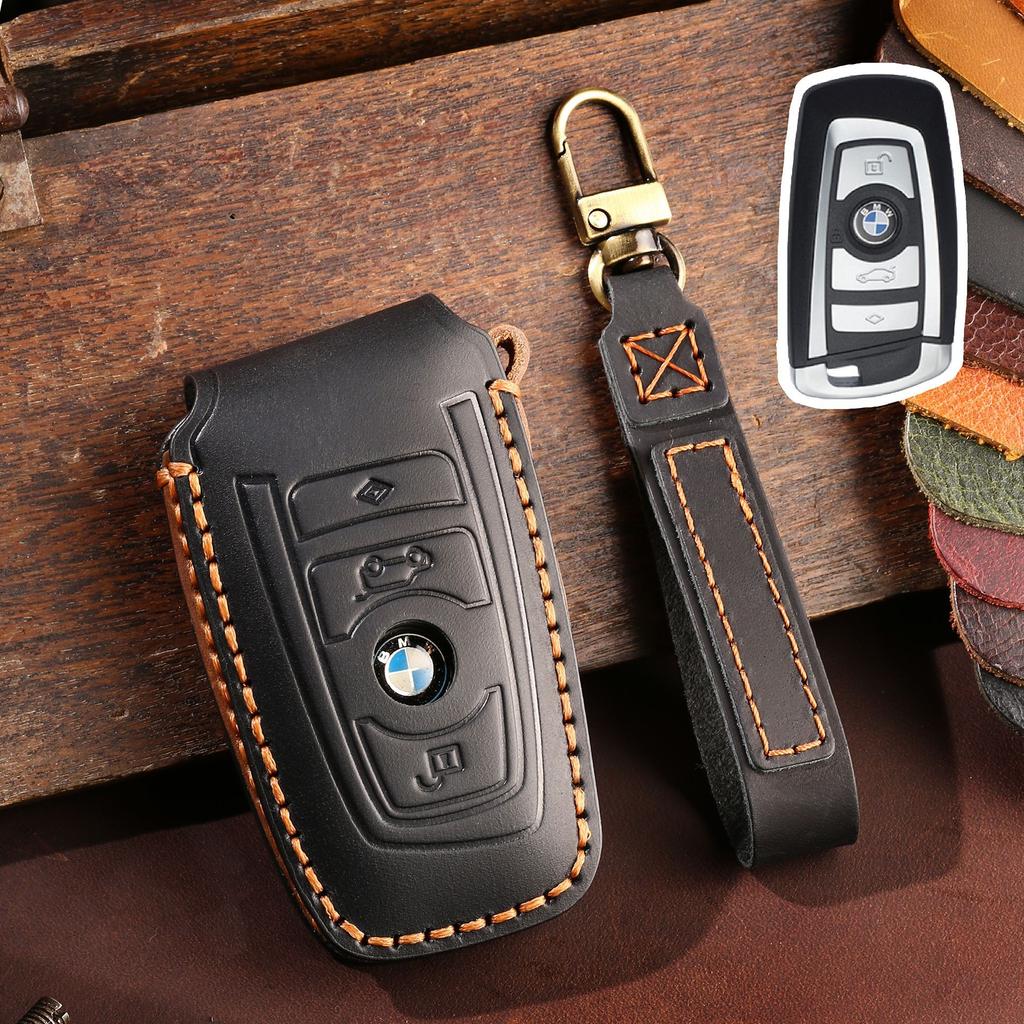 Applicable to BMW 5 series key case 3 series x3/x1/x5/blade three series five series 530 high-end leather key case