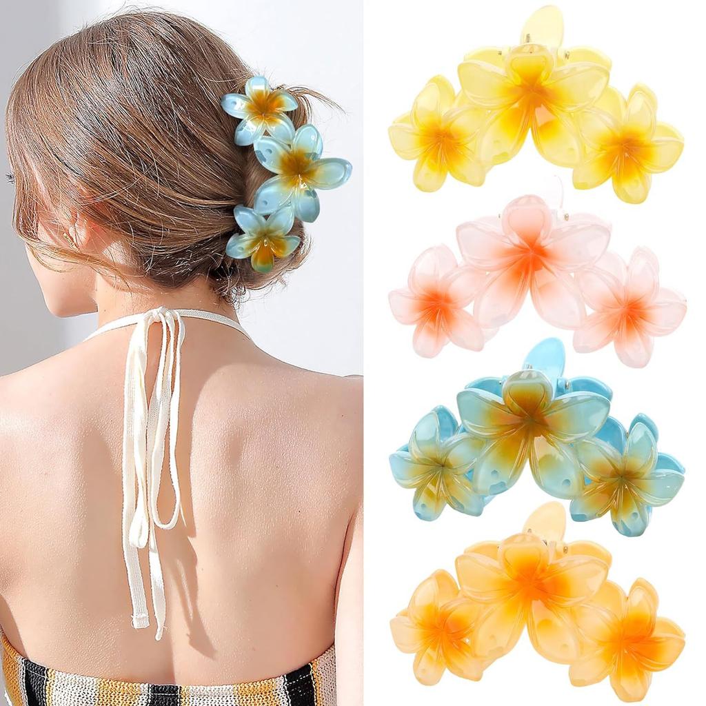 All-match Hairpin Hairpin Headdress Frosted Flower Shark Clip Hairpin Hair Accessories