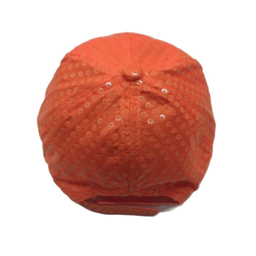 Adult Performance Fluorescent Sequin Baseball Cap Common Fabric Feature for Night Parties and Stage Use