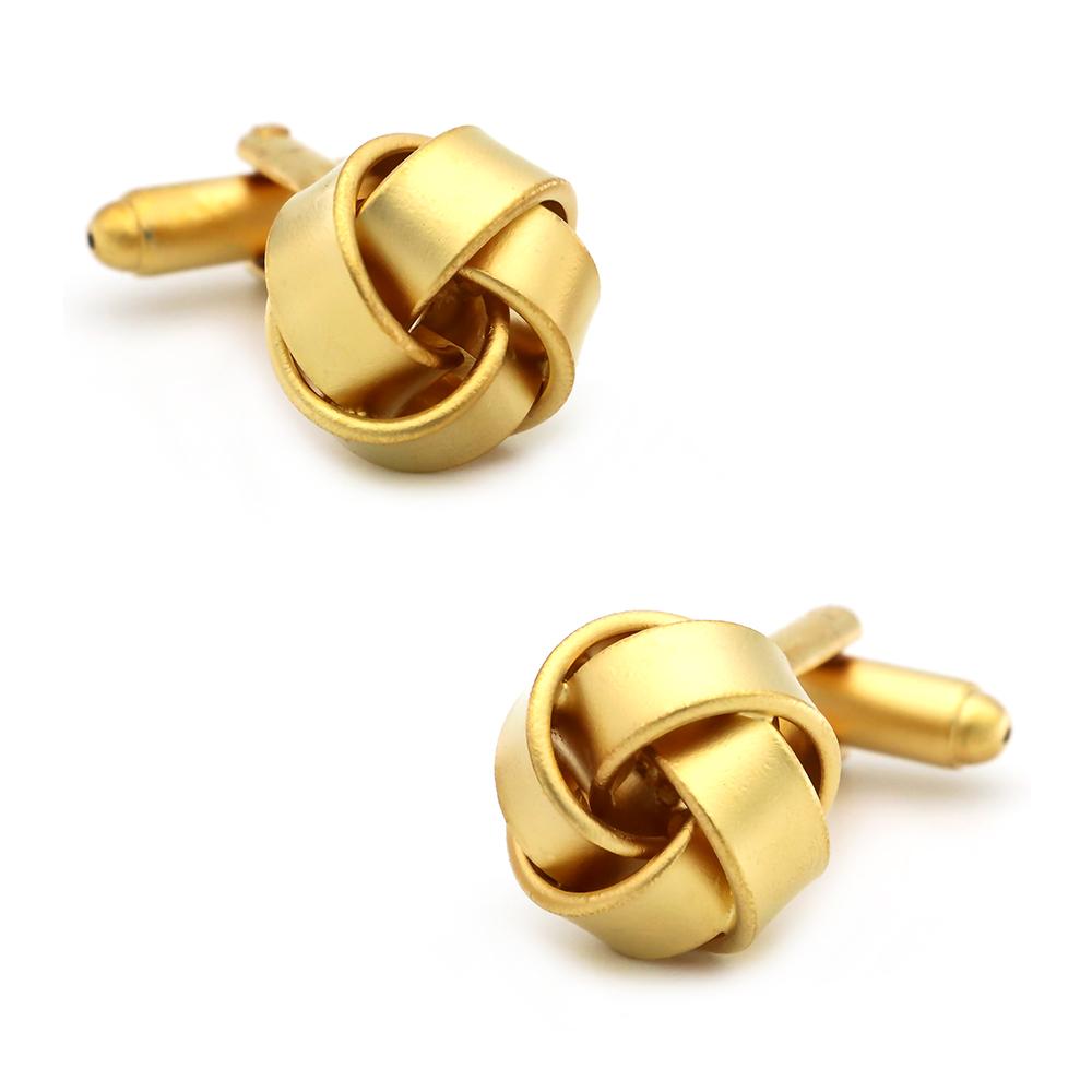Black Cufflinks For Men Fashion Knot Design Top Quality Copper Sale Cufflinks Whoelsaleretail