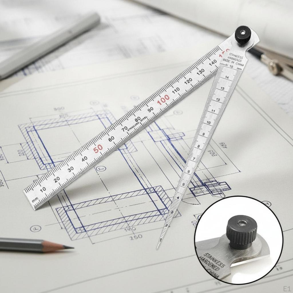 Stainless Steel Clearance Gauge With | Tapered, Taper Gauge, for Metalworking