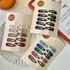 10pcs Cute Girls Hair Clip Fashion Candy Color Barrettes for Kids Solid Color Bang Side Clip Children Headwear