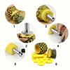 A Stainless Steel Pineapple Corer and Slicer That Is Ergonomically Designed for Comfort. This Multifunctional Tool Is Great for Removing Cores