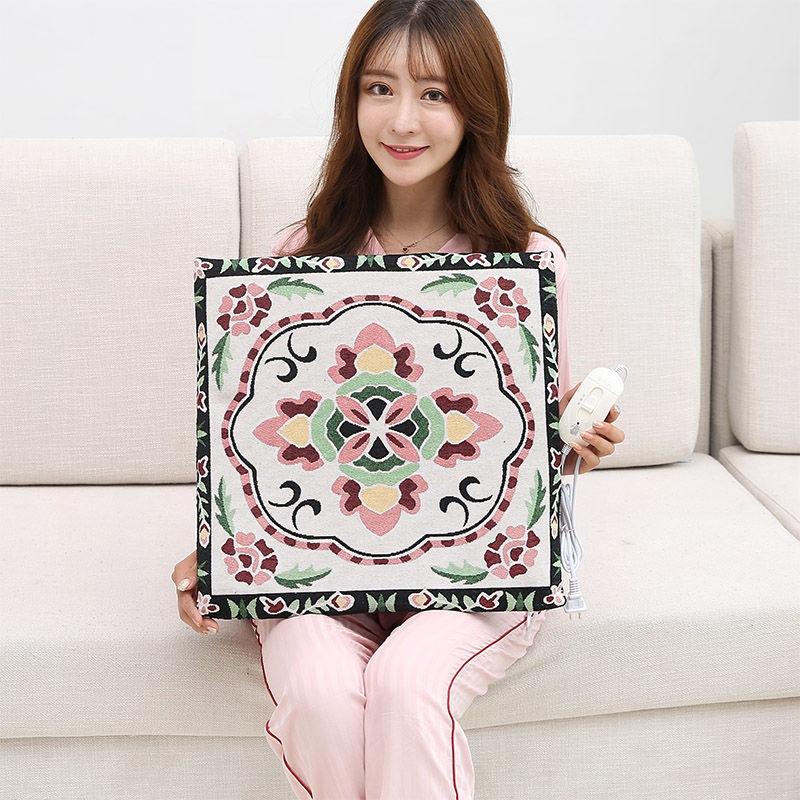 Removable and Washable Electric Seat Cushion Office Heating Seat Cushion Small Heating Pad Temperature Regulating Electric Seat Cushion
