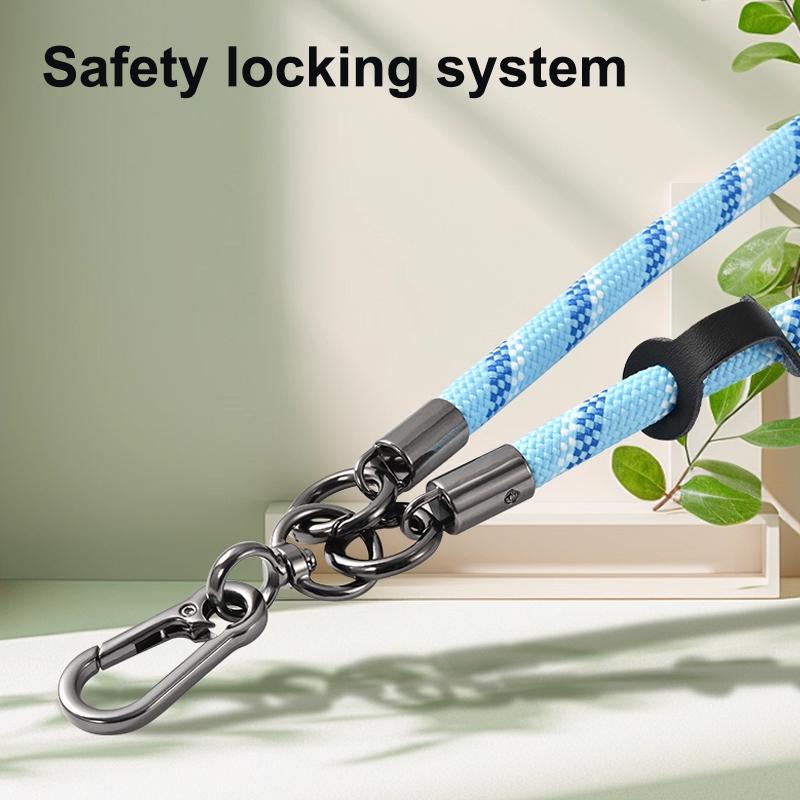 Univerzální šňůrka na telefon proti ztrátě, odnímatelná barevná šňůrka na krk, bezpečnostní poutko na telefon, kroužek na klíče, řetízek, lano s kartou