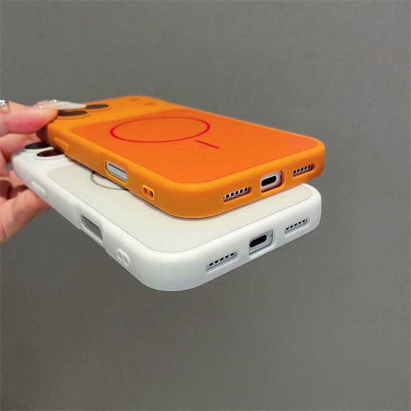 Luxury Nano Frosted Acrylic For Magsafe Case for iPhone 17 Air 16 15 14 13 12 11 Pro Max Plus Magnetic PC Glossy Hard Funda