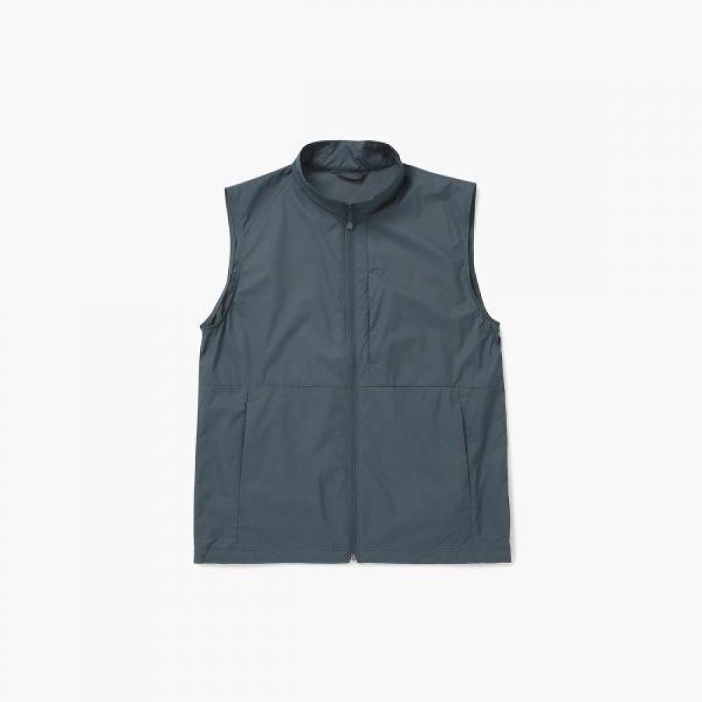 Kolon Sport Men S Windproof veSt V2vax24201dla Dark Lake/95