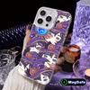Game GI Mona White Translucent MagSafe Mobile Phone Case for iPhone 17 16 15 14 13 12 11 X XR XS 8 7 Air Pro Max Plus Cover
