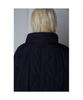 Sand Sound (Unisex) Big Pocket Padded Quilted Jumper Black