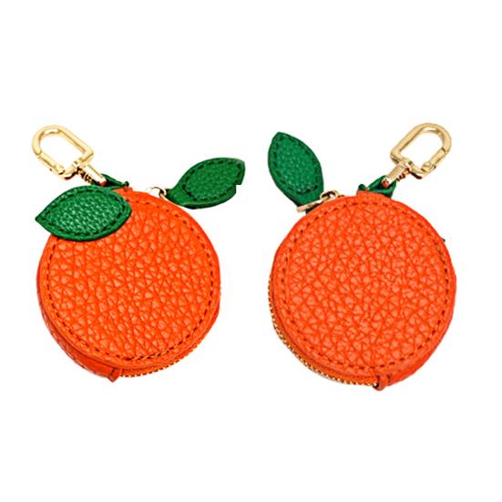 Cute Fruit Coin Purse Zippered Blueberry Wallet Bag Charm Avocado Peach Watermelon Keychain Charm Mini Pouch Gift for Women Girls