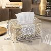 LIEI Light Luxury Desktop Tissue Box