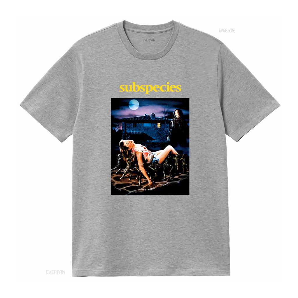 Subspecies Horror Cult Movie T Shirt Vintage Design Perfect for Fans Vintage Washed Designer Clothes Stylish Soft Homme