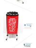 Multi-Layer Mobile Hair Salon Trolley and Storage Cart