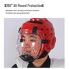 Taekwondo & Karate Headgear Face Protector for Adults & Kids - Combat & Sanda Gear, Anti-Collision Protection