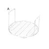 BBQ Rack Multifunctional Cooking Rack Stainless Steel BBQ Grill Polished Edges Cooking Rack Double Baking Tray