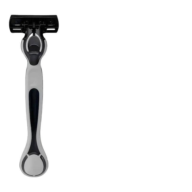 Трехслойные сменные лезвия для бритвы - нержавеющая сталь, портативный дизайн