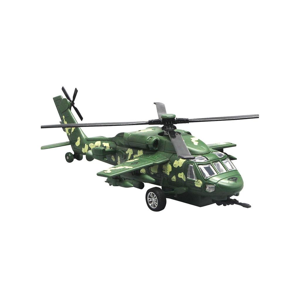 Diecast Toy Helicopter Frication Powered Aircraft Airplane Fireplace Boy Toy
