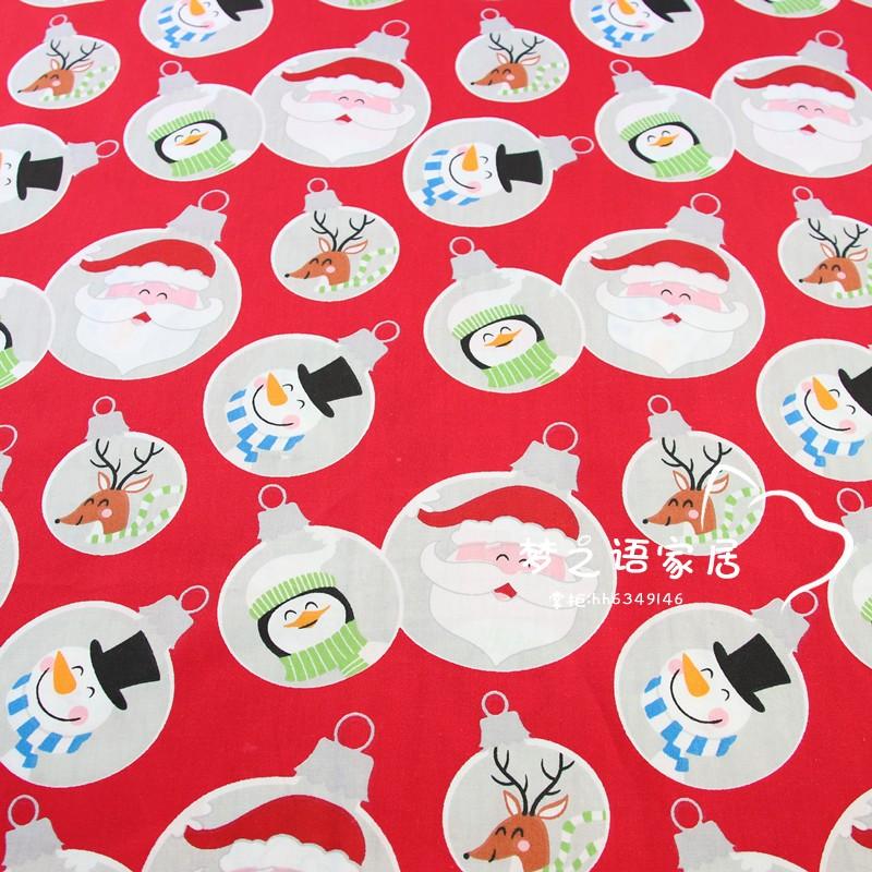 Schneemann Weihnachtshirsch Serie bedruckt DIY Nähen Twill 100% Baumwollstoff für Babykleidung Bettwäsche Textil Tilda Quilting Stoffe