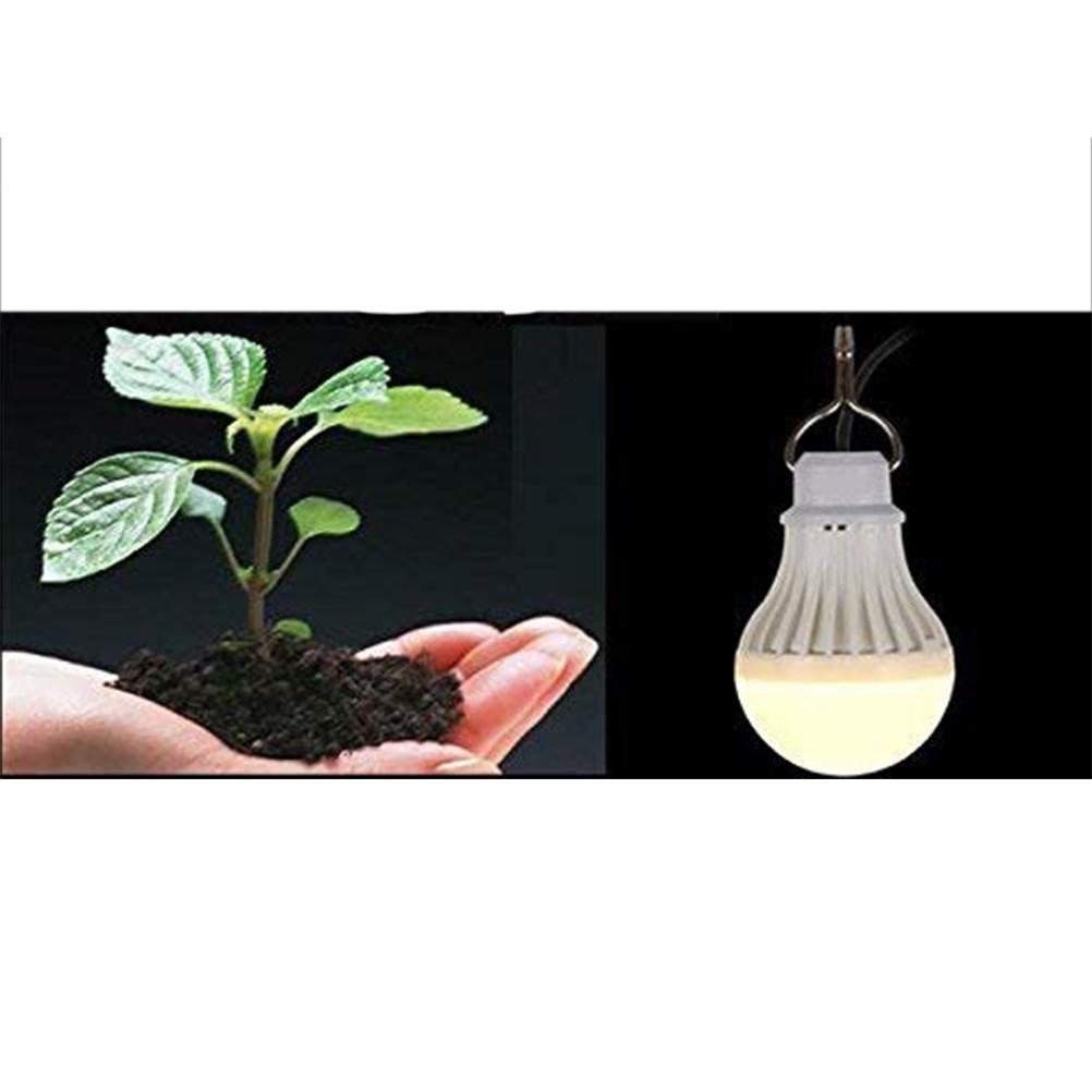 Bec LED Camping Portabil Lampă USB Lumină de Urgență cu Cablu USB Nu este Reglabil