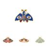 Charming Insect Themed Enamel Brooch Colorful Alloy Pin For Personalized Style Statement