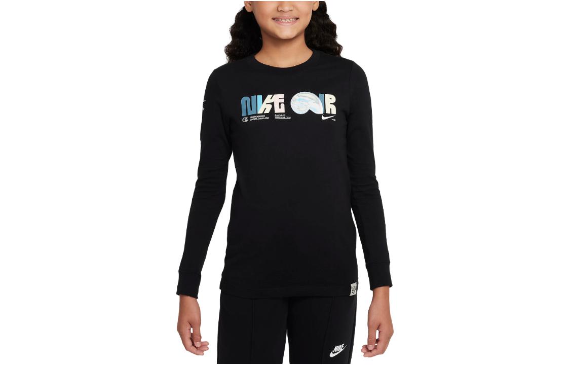 

Nike Kids T Shirts Crew Neck Moderate DX9531-010 S