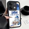 Santorini Greece Summer Soft Phone Case for Xiaomi Poco X7 X6 X5 Pro X4 Gt X3 F7 Ultra M8 M7 Redmi 15C 15 14C 13 13C 12 12C 10 1
