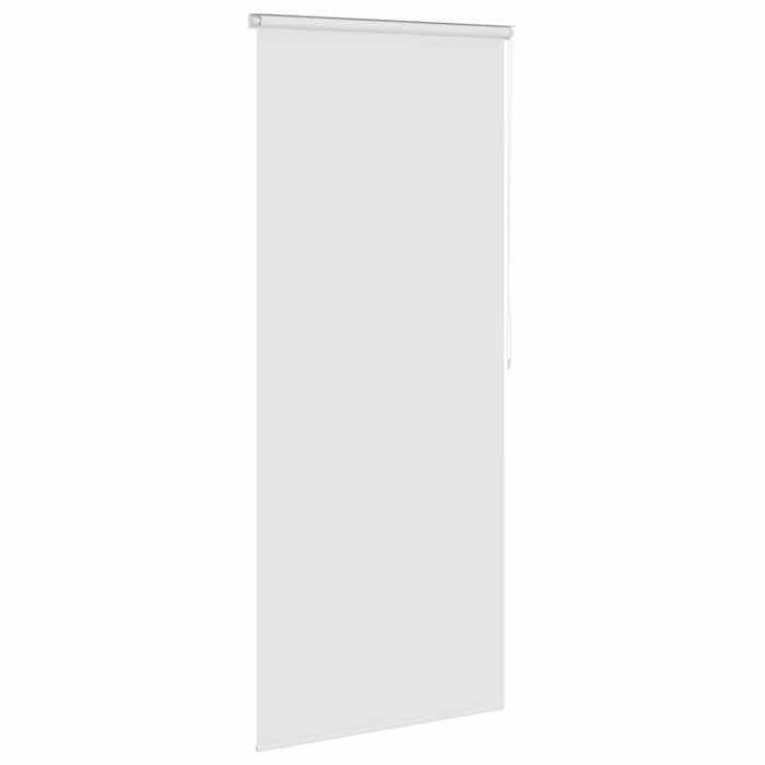VidaXL Store Roulant de Douche 80x240 cm Blanc Rideau de Douche Salle de Bain 142841